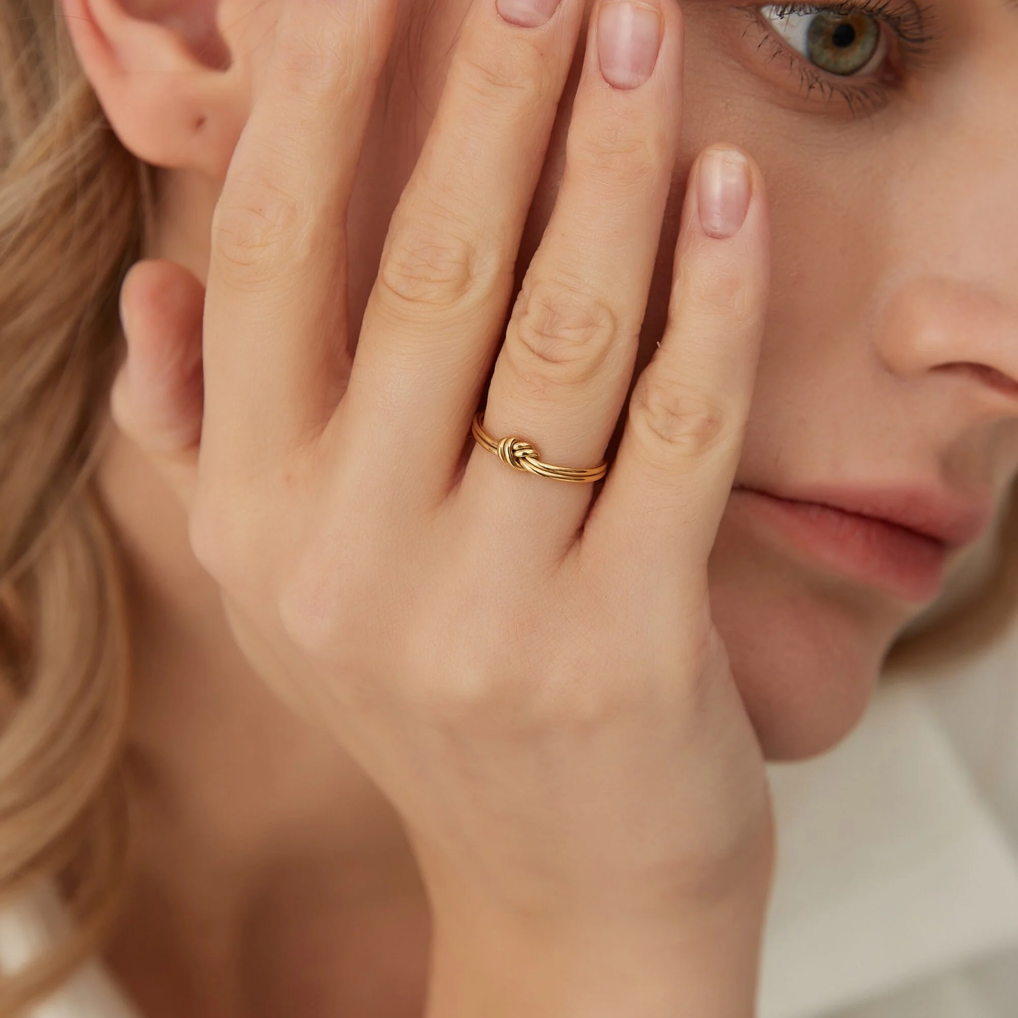 Bague Anneau Nœud d’amour Promesse – Image 3