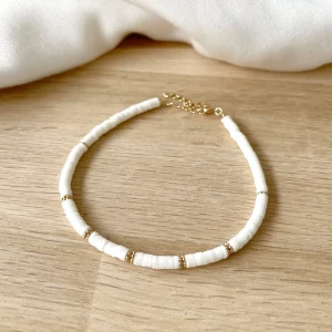 Chaîne de cheville "Heida" plaqué or