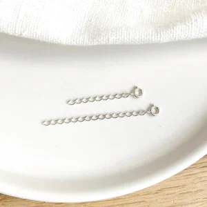 Rallonge chaînette fermoir argent