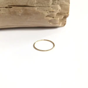 Bague "Lina" plaqué or