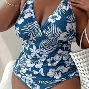 Maillot de Bain Grande Taille Imprimé Floral