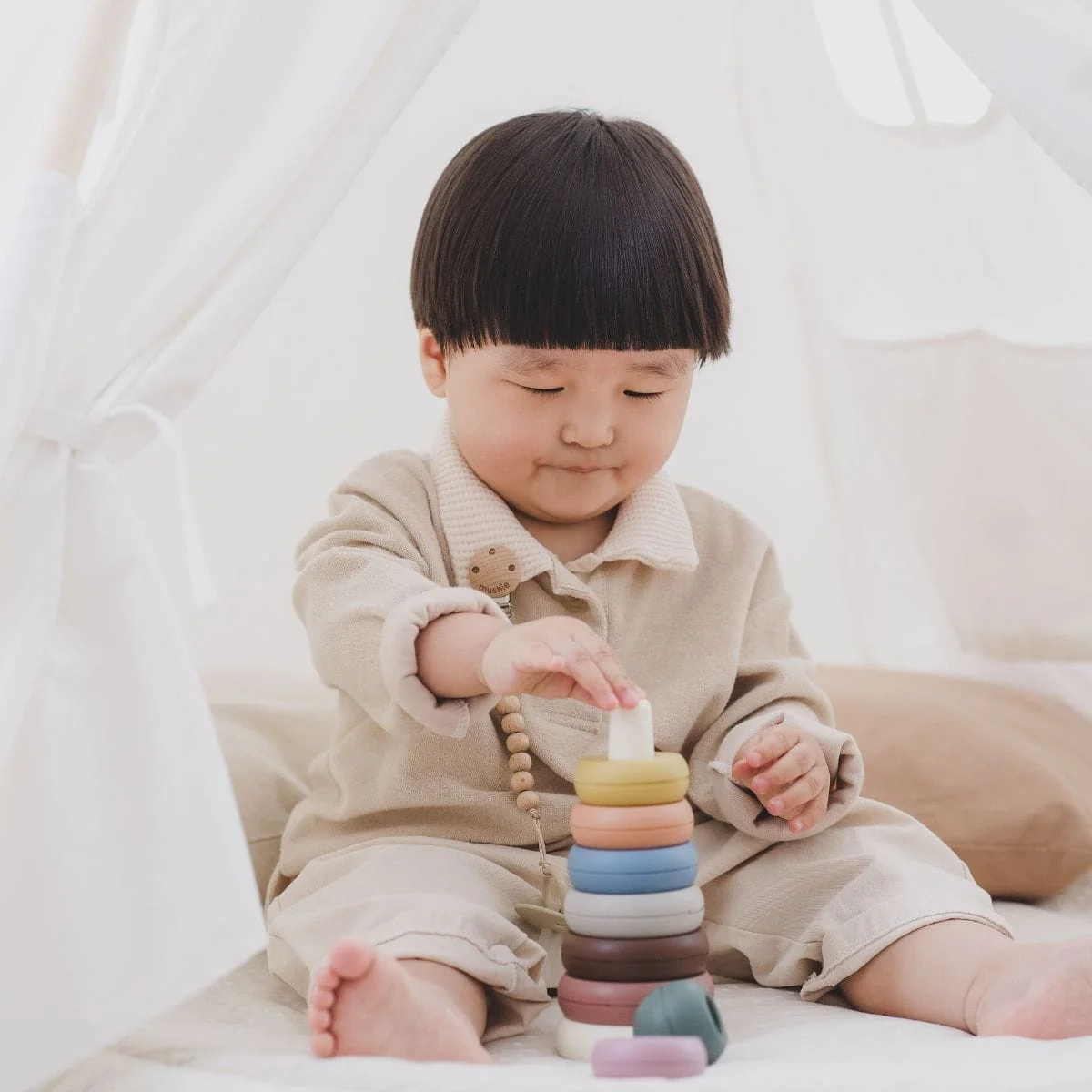 Tour d'anneaux / 2 coloris – Image 4