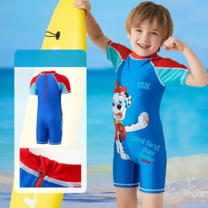 Maillot de Bain Marcus Pat Patrouille Bleu